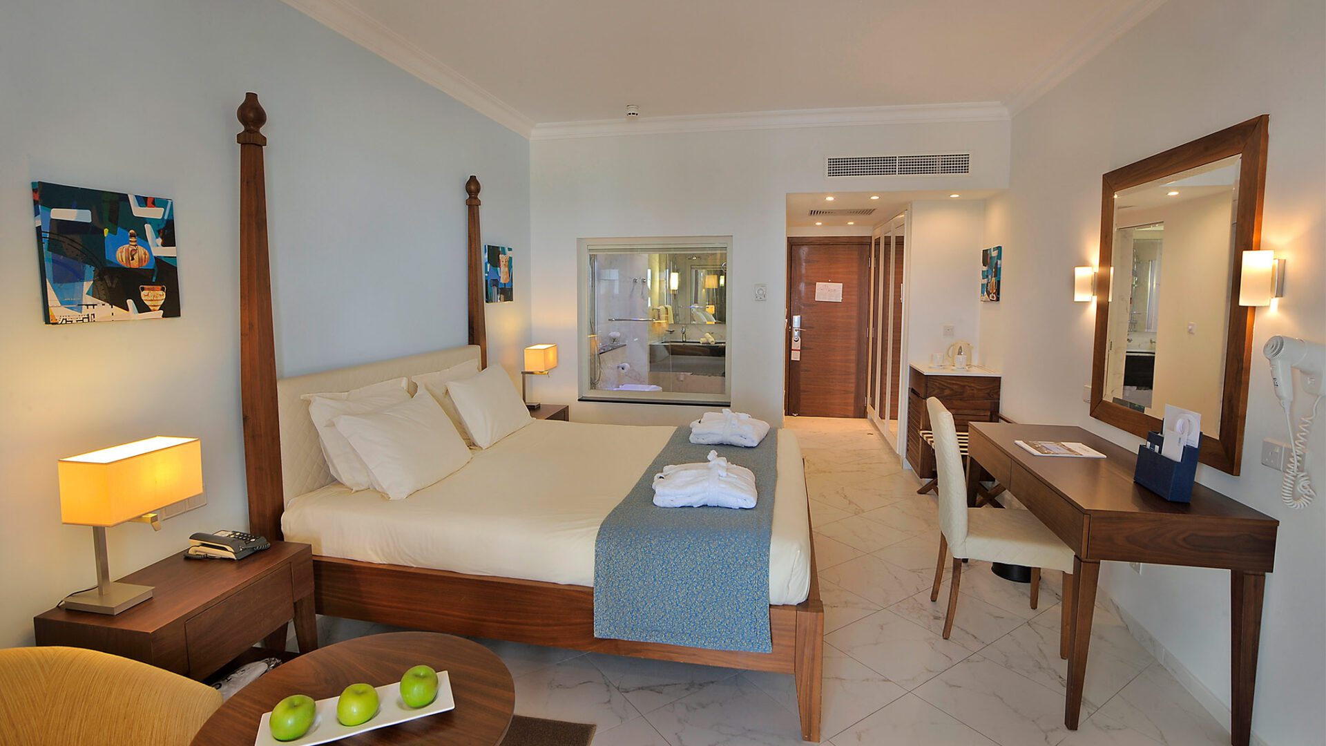 Deluxe Superior Room Side Sea View at Olympic Lagoon Resorts, Paphos